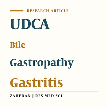 Effect of Ursodeoxycolicacid in Treatment of Bile Gastritis