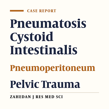 A Patient Suffering from Pneumatosis Cystoid Intestinalis