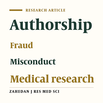 Fraud and Misconduct in Medical Research