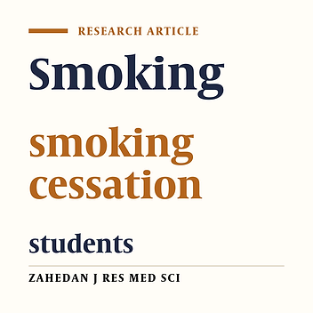 Smoking Behavior Based on Stages of Change Model Among Iranian Male Students in 2009-2010 Academic Year