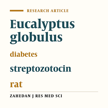 Effect of E.globulus upon Candida colonization in normal and diabetic rats