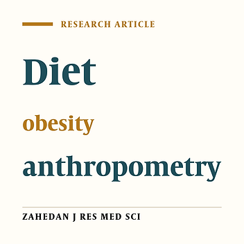 The effect of two nutritional methods in changes of anthropometric indexes in obese parents and their children