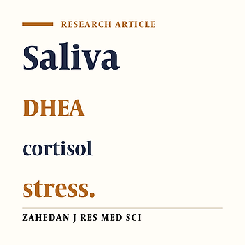 Effect of competitional stress on salivary dehydroepiandrosterone, cortisol in female handballists
