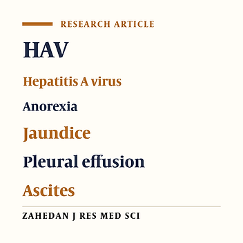 A Rare Case of pleural effusion Associated with Hepatitis A