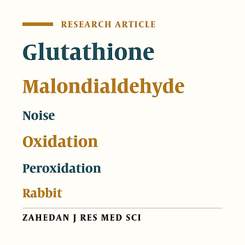 Effects of Loud Noise on Oxidation and Lipid peroxidation Variations of Liver Tissue of Rabbit