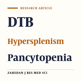 Disseminated Tuberculosis with Presentation of Hypersplenism