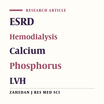 Left ventricular hypertrophy and calcium, phosphate related factors in chronic hemodialysis patients