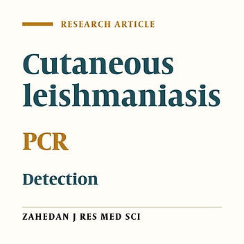 Evaluation of a direct PCR in comparison with routine microscopy and In vitro culture for diagnosis of cutaneous leishmaniasis.
