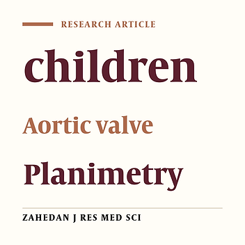 Planimetry of BAV in children and determination of EAVA/AAVA in systole