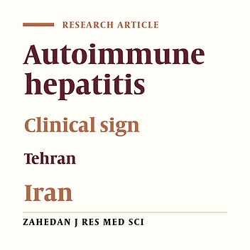 Clinical characteristics of Autoimmune Hepatitis