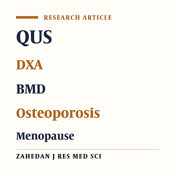 How is the Agreement of DXA and QUS of Phalanx in Defining Osteoporosis in Healthy Postmenopausal Women