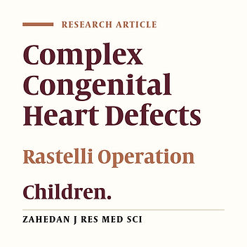 Results of Rastelli operation in children with complex congenital heart defects (CHD)