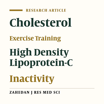 The Effect of Regular Aerobic Exercise and Garlic Supplementation on Lipid Profile and Blood Pressure in Inactive Subjects