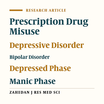 Factors Associated With Drug Non-Adherence After Discharge Among Patients With Mood Disorders Hospitalized in Shahid Beheshti Hospital in Kerman: A Prospective Study