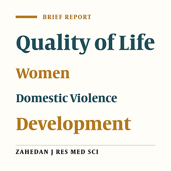 The Relationship Between Rural Women’s Health-Related Quality of Life and Domestic Violence