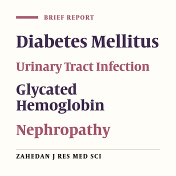Association Between Elevated HbA1c Levels and Urinary Tract Infection Among Diabetic Women